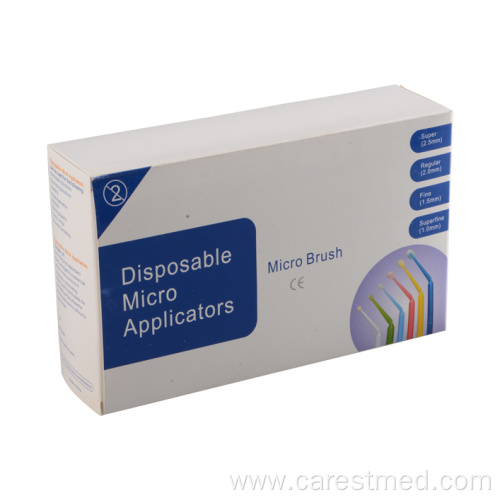 Dental Material Disposable Dental Micro Brush Applicators S/M/L Size